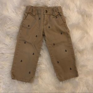 Janie and Jack Anchor Pants 2T